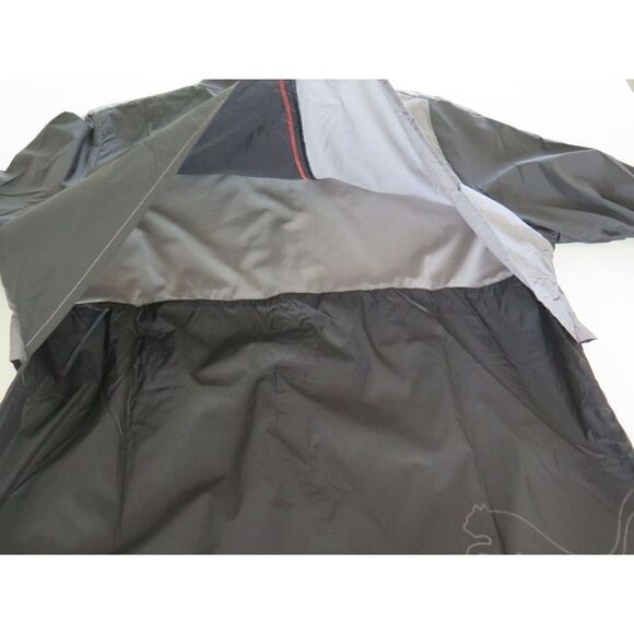 PUMA TL57859 Women's Sz L Black/Castlerock Gray Run Ultra Jacket $95+ - Picture 4 of 7